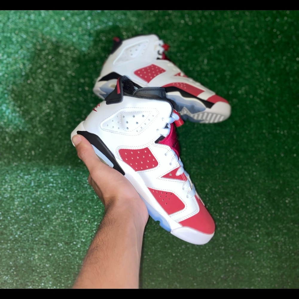 Jordan 6 Carmines Size 5y